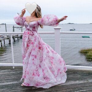 Milla Pink Peony Dress